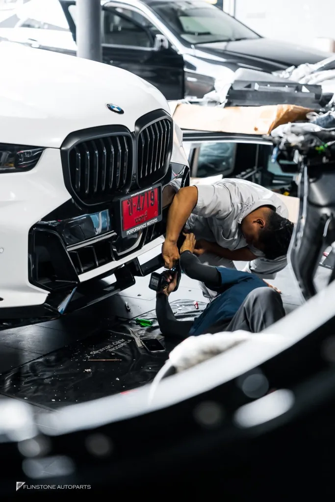 BMW X5 พาร์ทรอบคัน กระจก บันได