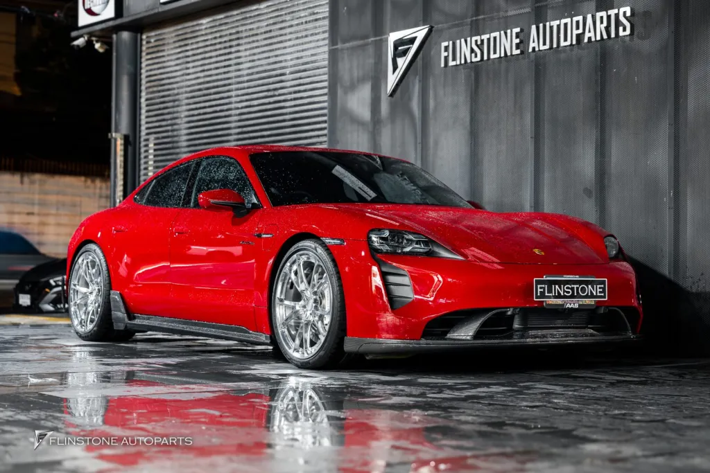Porsche Taycan GTS 碳纤维部件轮毂 Techart