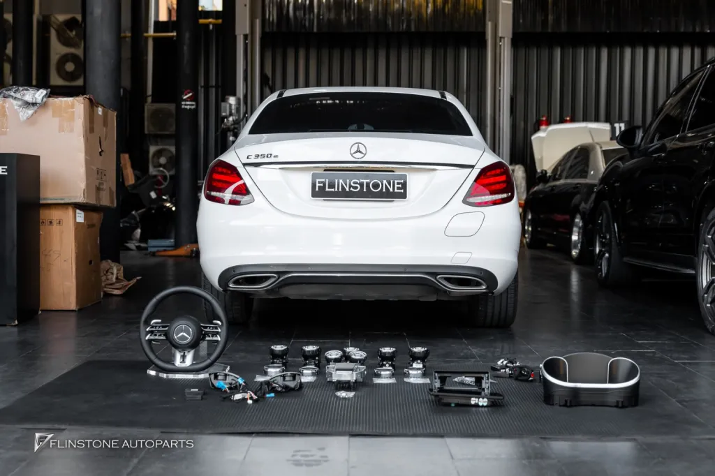 Mercedes Benz W205 ไฟช่องแอร์ ลำโพง พวงมาลัย