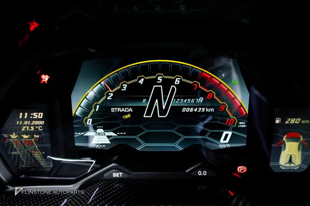 Lamborghini Aventador Coding จอ