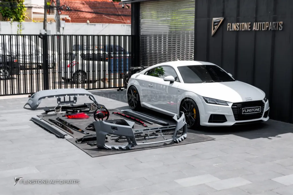 Audi TT to TTRS Full Body Kit Tail Lights Steering Wheel