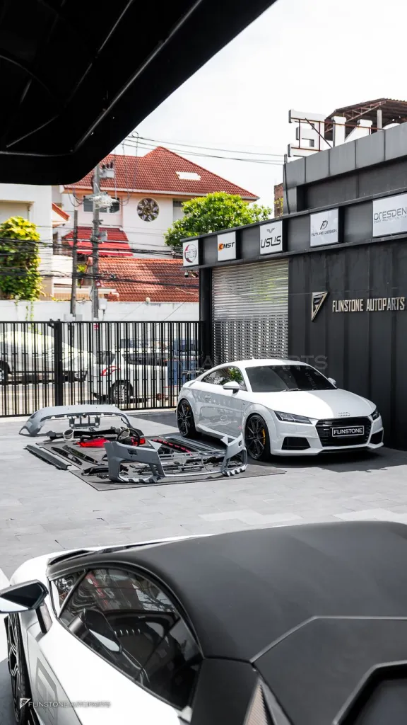 Audi TT to TTRS Full Body Kit Tail Lights Steering Wheel