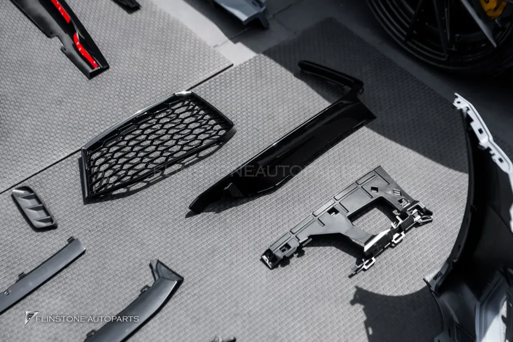 Audi TT to TTRS Full Body Kit Tail Lights Steering Wheel