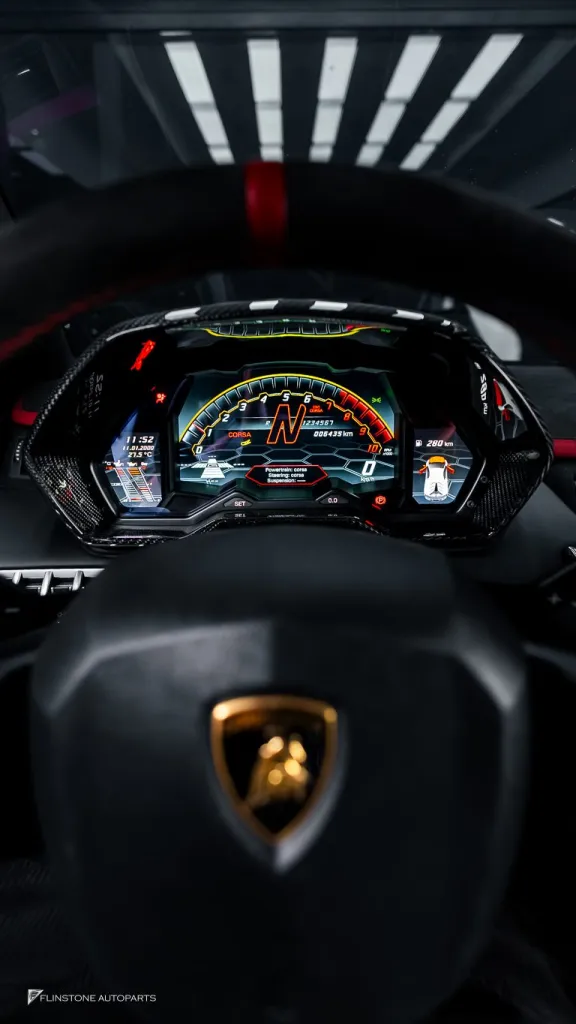 Lamborghini Aventador Coding จอ