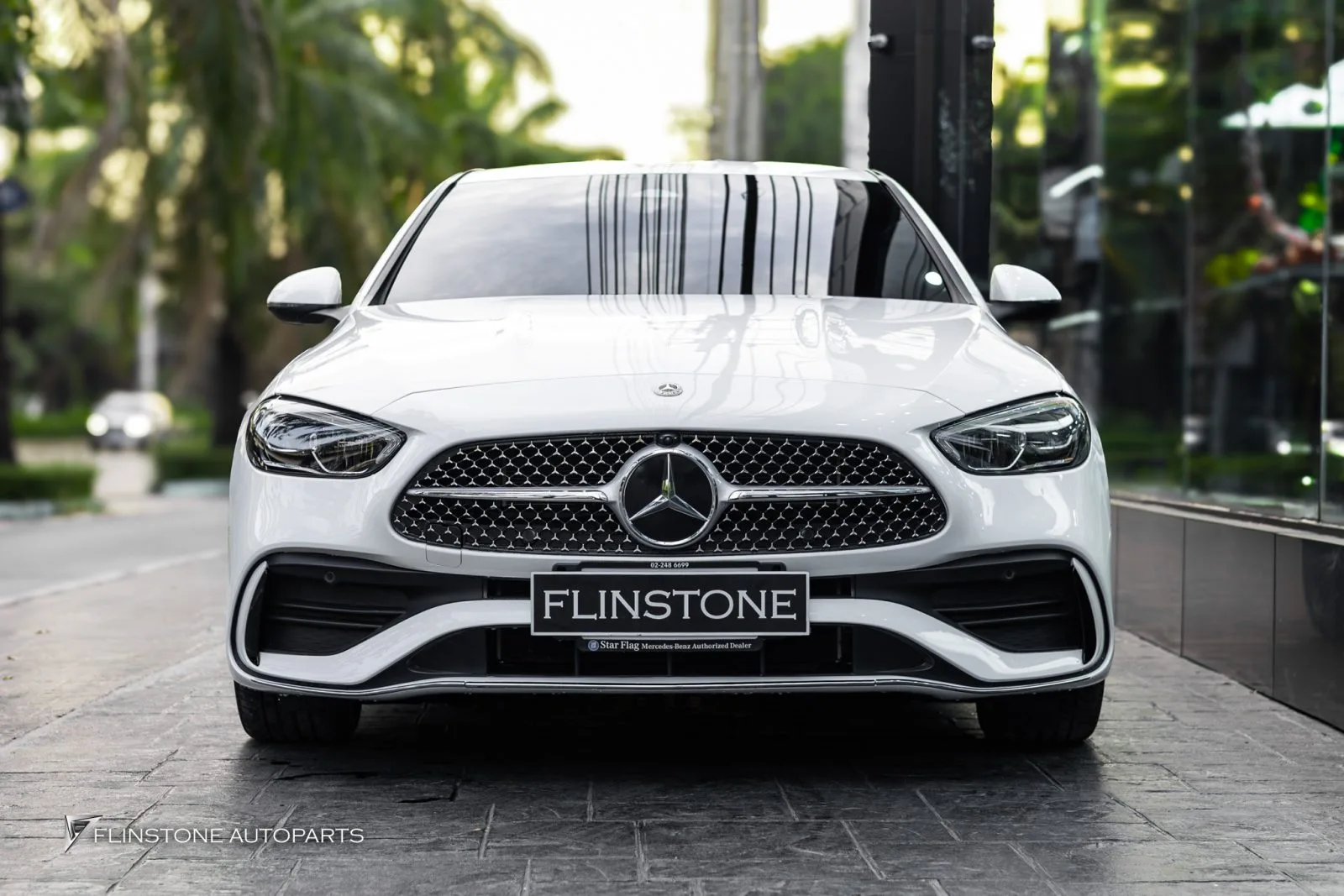 Mercedes Benz W206 Av to AMG ชุดกันชนหน้า