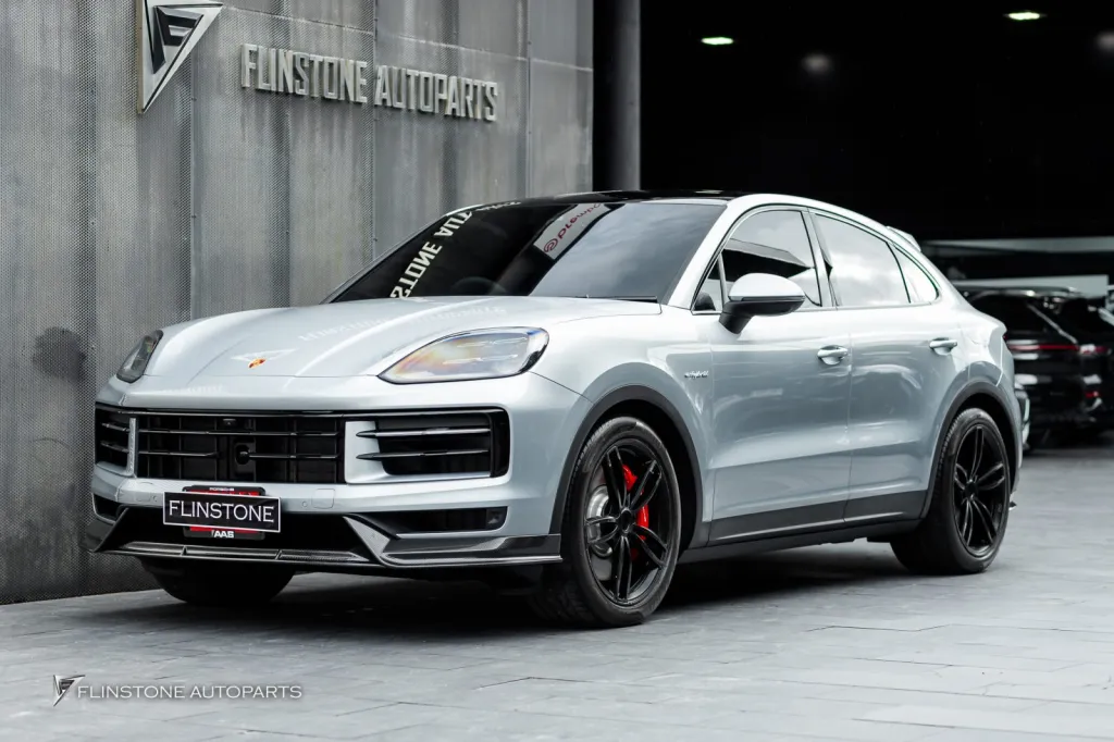 Porsche Cayenne พาร์ทคาร์บอน FD Design ปลายท่อ