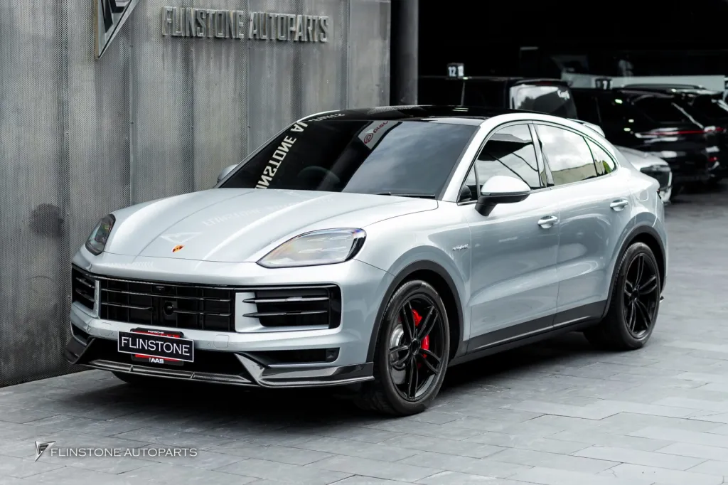 Porsche Cayenne 碳纤维部件 FD Design 排气尾喉