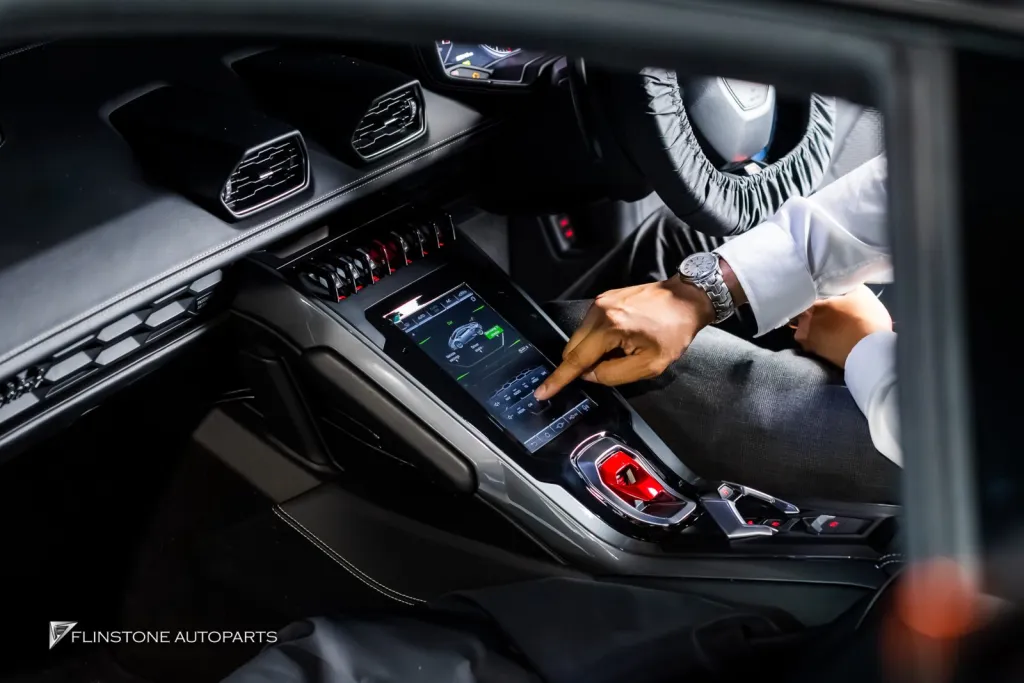 Lamborghini Huracan จอ android แท่นยึดป้ายทะเบียน