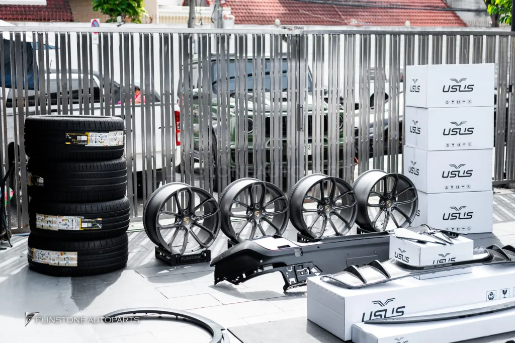 Porsche Cayenne Turbo GT Full Body Kit Carbon Usus