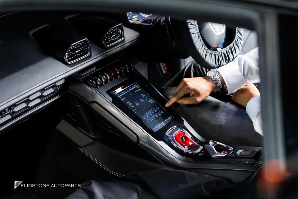 Lamborghini Huracan จอ android แท่นยึดป้ายทะเบียน