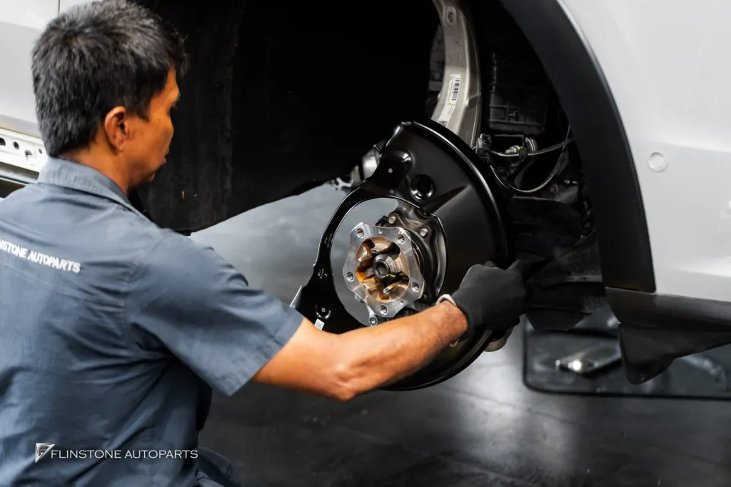 Porsche Cayenne เบรค PCCB ล้อ Deep Blue