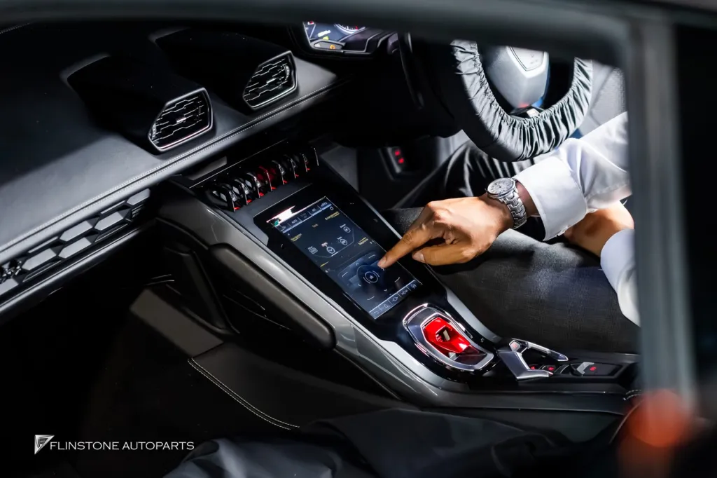 Lamborghini Huracan จอ android แท่นยึดป้ายทะเบียน