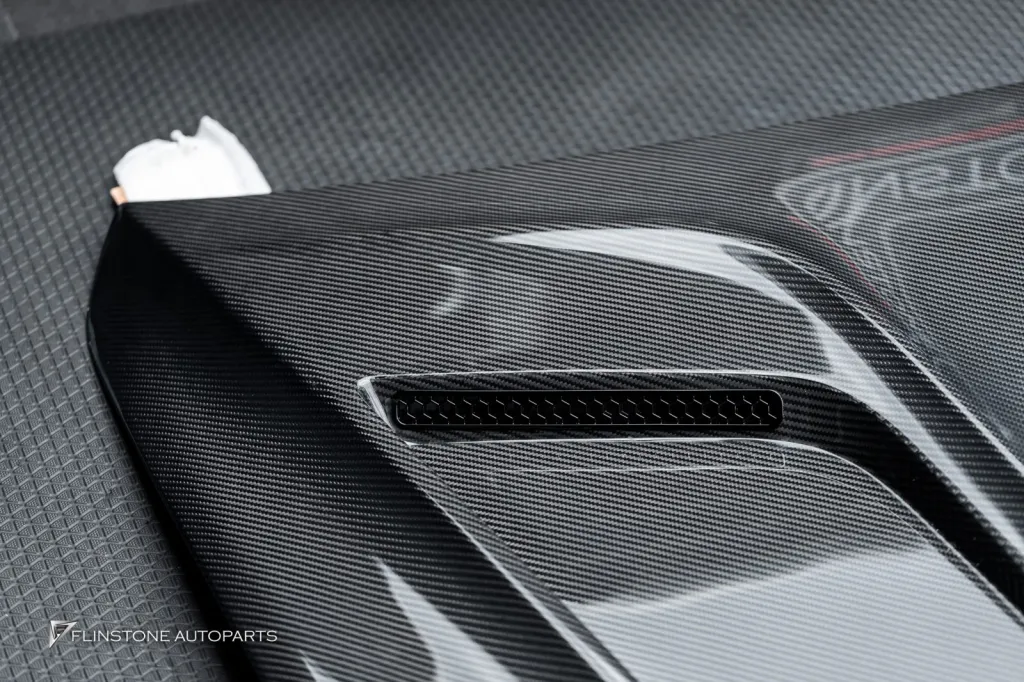 Porsche Cayenne ฝากระโปรงคาร์บอน ทรง Techart
