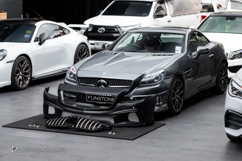 Mercedes Benz Slk W172 กันชนหน้า Wald กระจัง