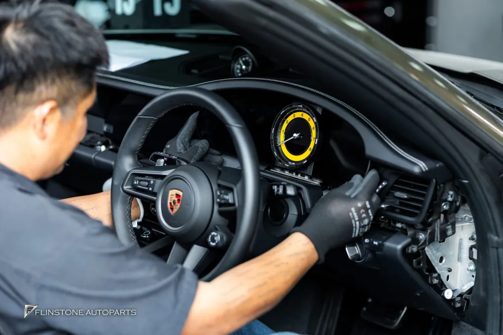 Porsche 992 Targa4s Belt Stop Watch