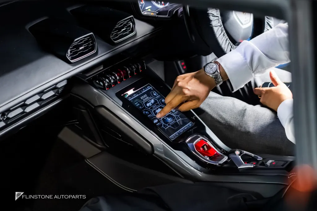 Lamborghini Huracan จอ android แท่นยึดป้ายทะเบียน