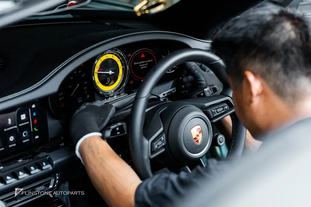 Porsche 992 Targa4s Belt Stop Watch