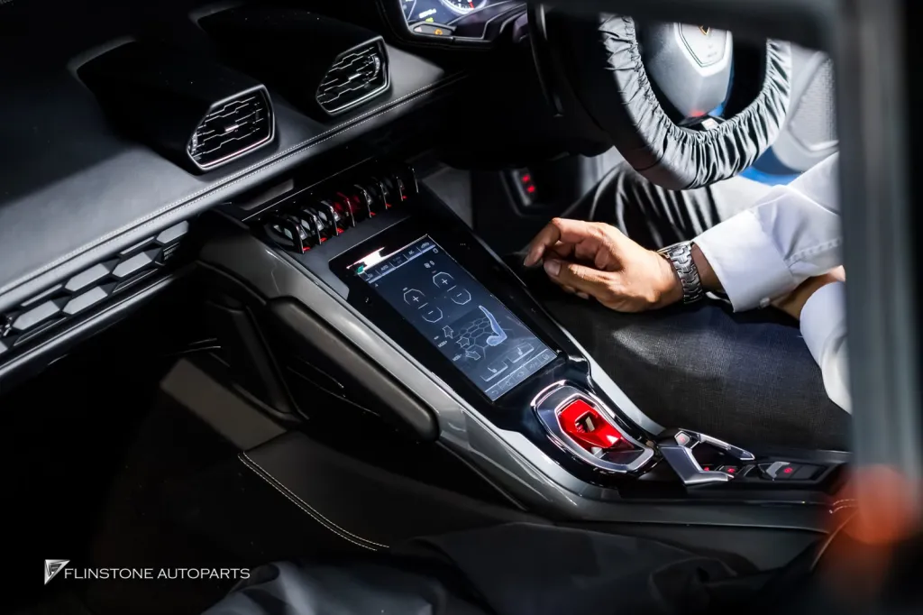 Lamborghini Huracan จอ android แท่นยึดป้ายทะเบียน