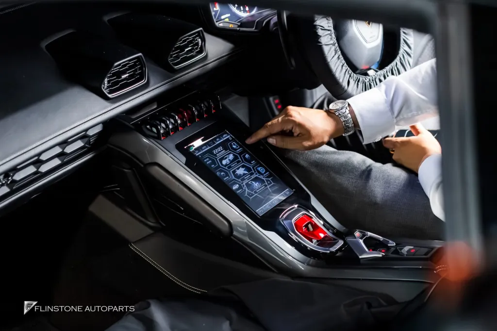 Lamborghini Huracan จอ android แท่นยึดป้ายทะเบียน