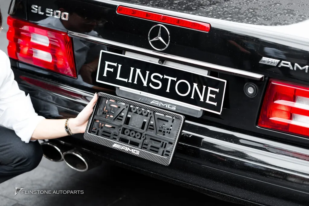 Mercedes Benz SL กรอบป้าย