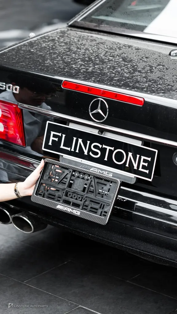 Mercedes Benz SL กรอบป้าย