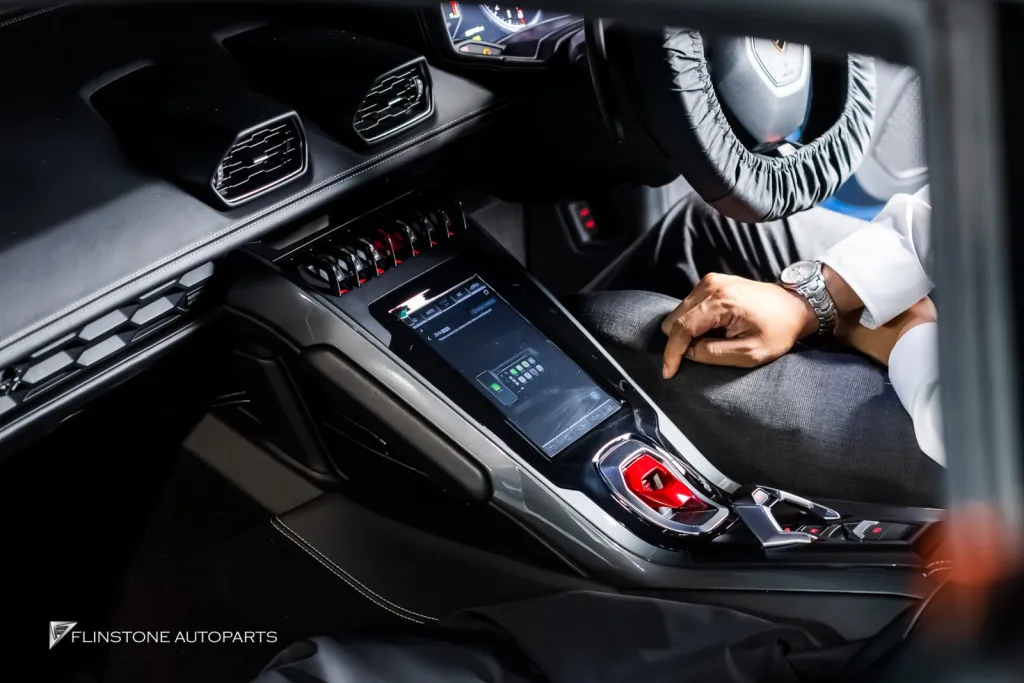 Lamborghini Huracan จอ android แท่นยึดป้ายทะเบียน