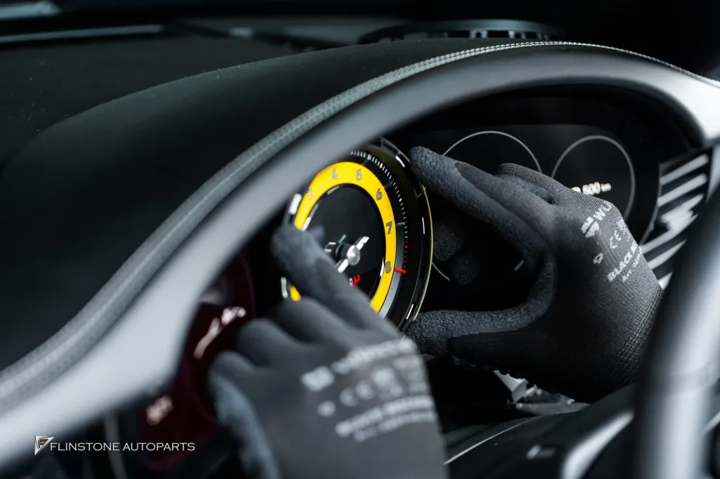 Porsche 992 Targa4s Belt Stop Watch
