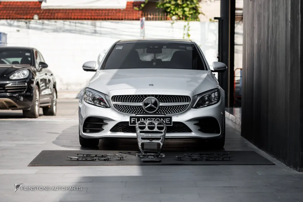 Mercedes Benz W205 锻造碳纤维内饰