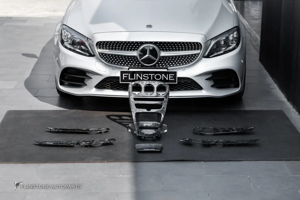Mercedes Benz W205 锻造碳纤维内饰