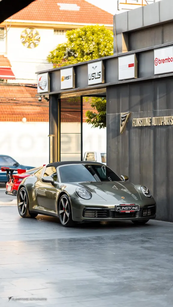 Porsche 992 Targa4s Belt Stop Watch