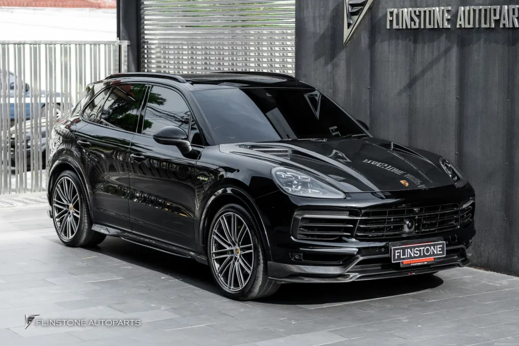 Porsche Cayenne ฝากระโปรงคาร์บอน ทรง Techart