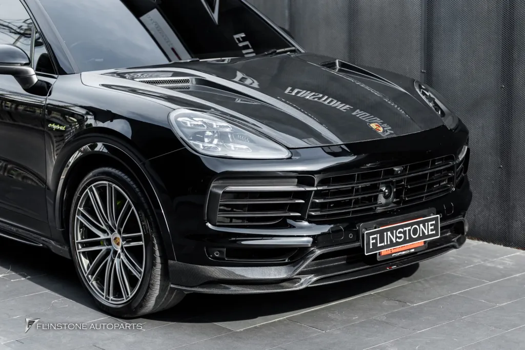 Porsche Cayenne ฝากระโปรงคาร์บอน ทรง Techart