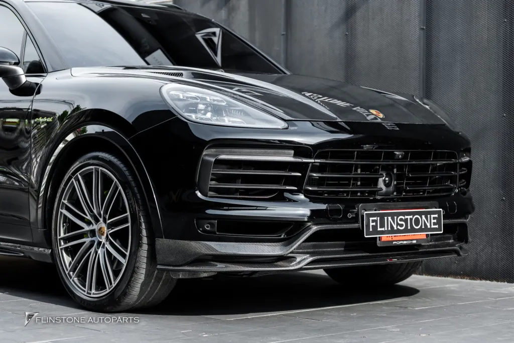 Porsche Cayenne ฝากระโปรงคาร์บอน ทรง Techart