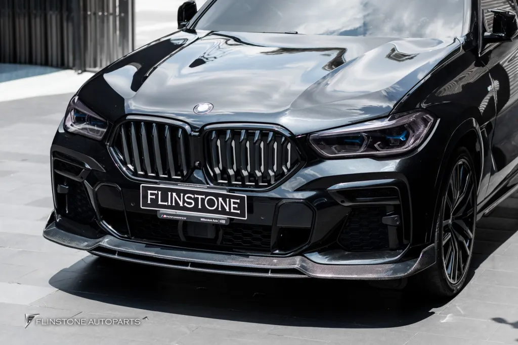 BMW X6 คาร์บอน โลโก้ดำ