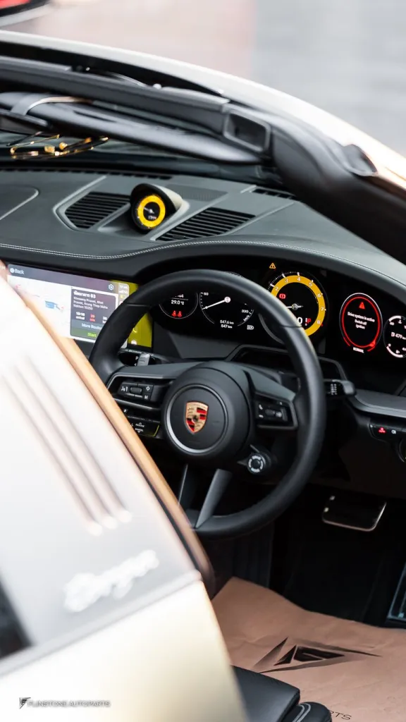 Porsche 992 Targa4s Belt Stop Watch