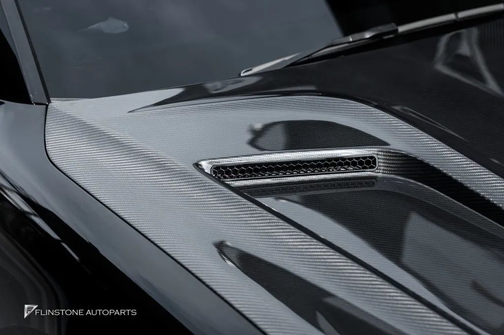 Porsche Cayenne ฝากระโปรงคาร์บอน ทรง Techart
