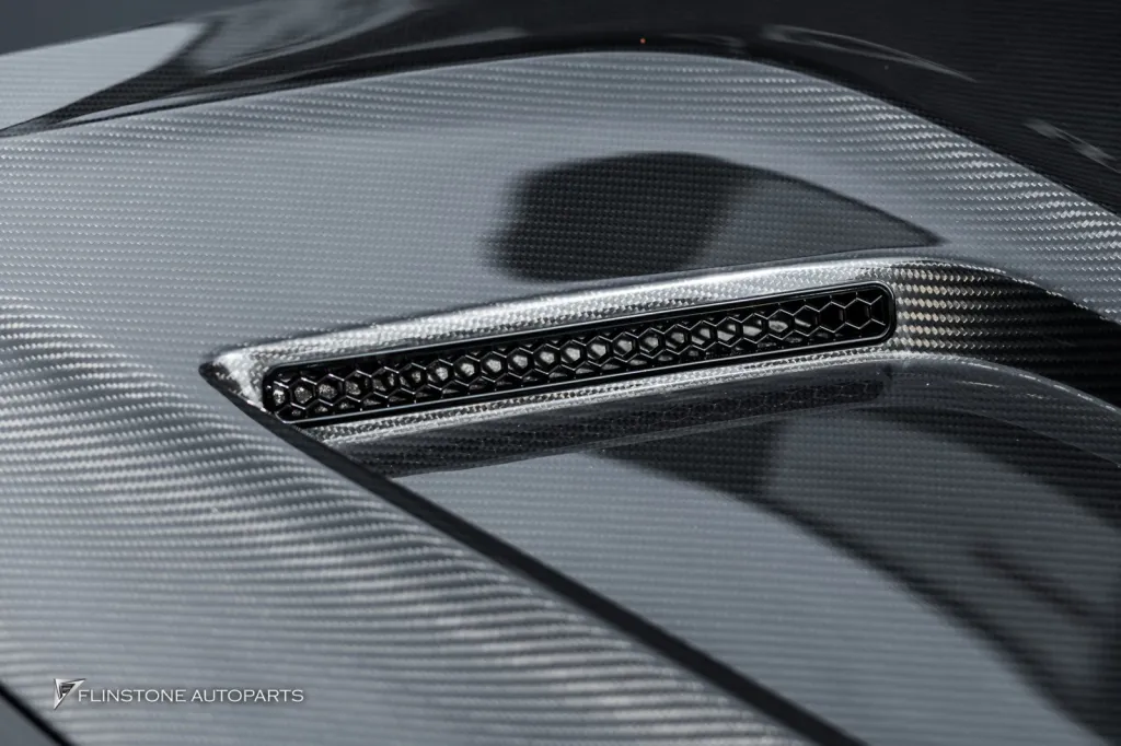 Porsche Cayenne ฝากระโปรงคาร์บอน ทรง Techart