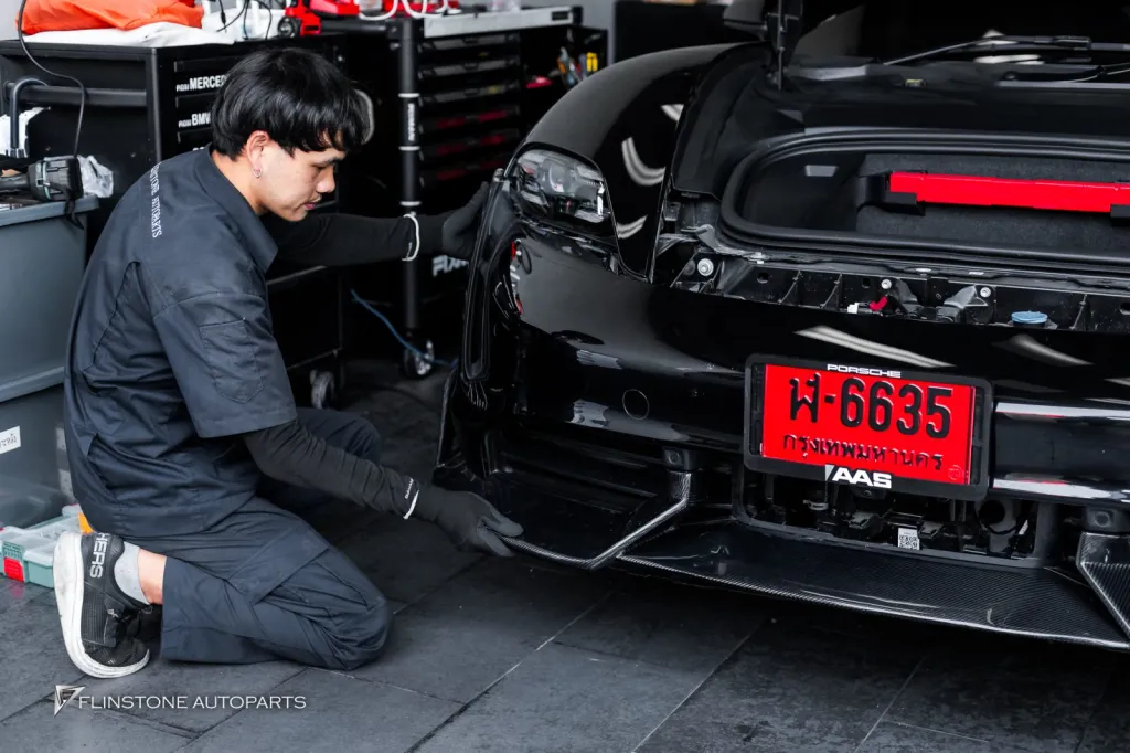 Porsche Taycan พาร์ทคาร์บอนรอบคัน
