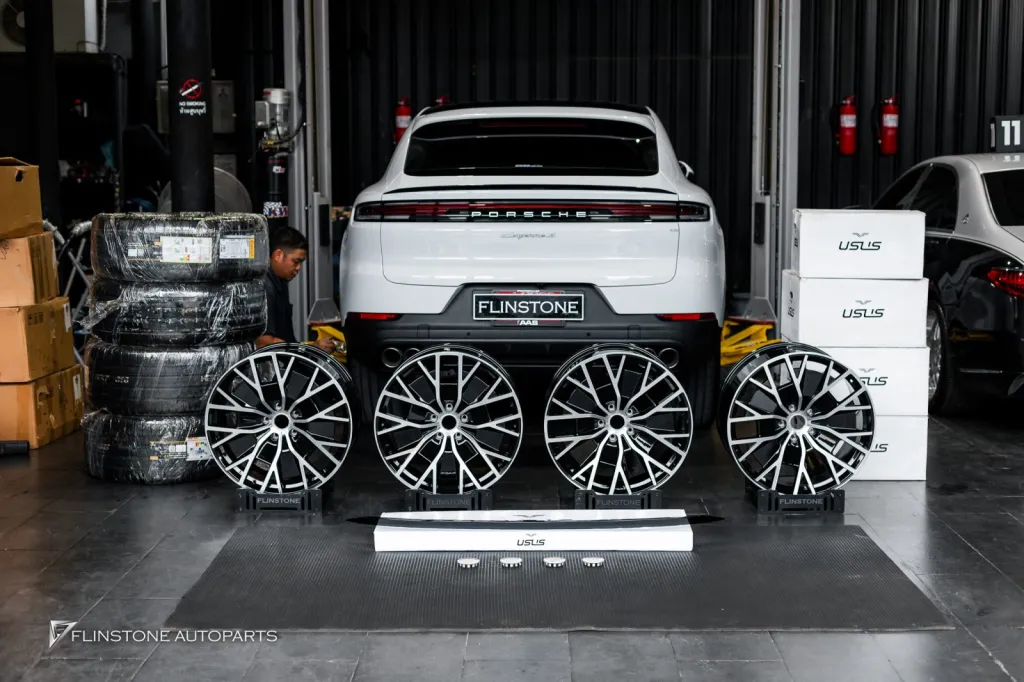 Porsche Cayenne ล้อ สปอยเลอร์