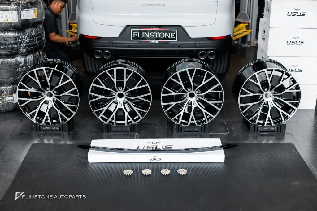 Porsche Cayenne ล้อ สปอยเลอร์