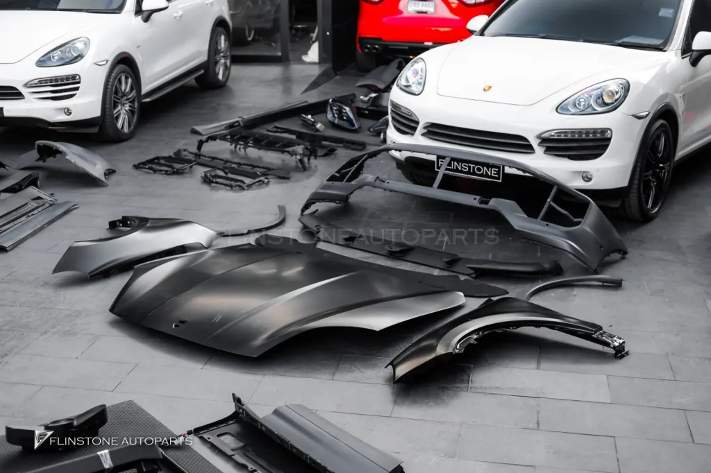 Porsche Cayenne 958 合集 4 辆部件套装 Turbo GT