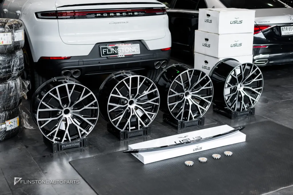 Porsche Cayenne ล้อ สปอยเลอร์