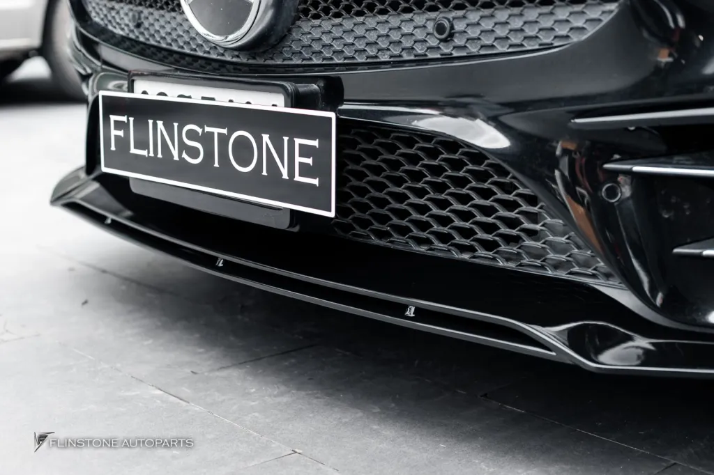 Mercedes Benz Cls ลิ้น สเกิร์ตดำเงา