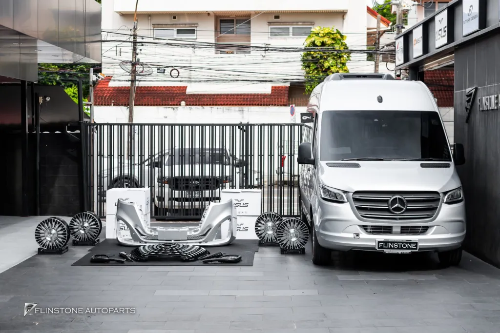 Mercedes Benz Sprinter กันชนหน้า กระจัง ล้อ Usus