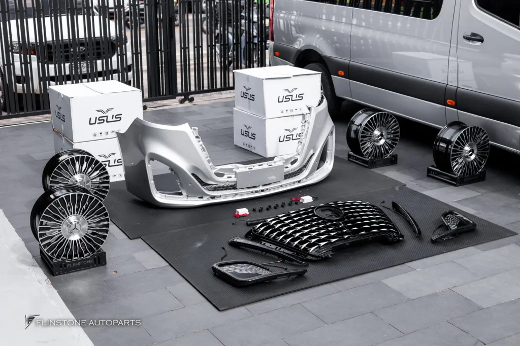 Mercedes Benz Sprinter กันชนหน้า กระจัง ล้อ Usus
