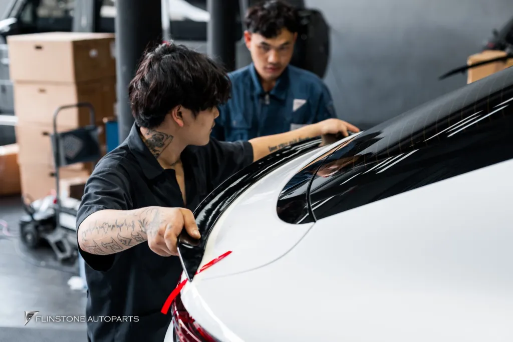 Porsche Cayenne ล้อ สปอยเลอร์