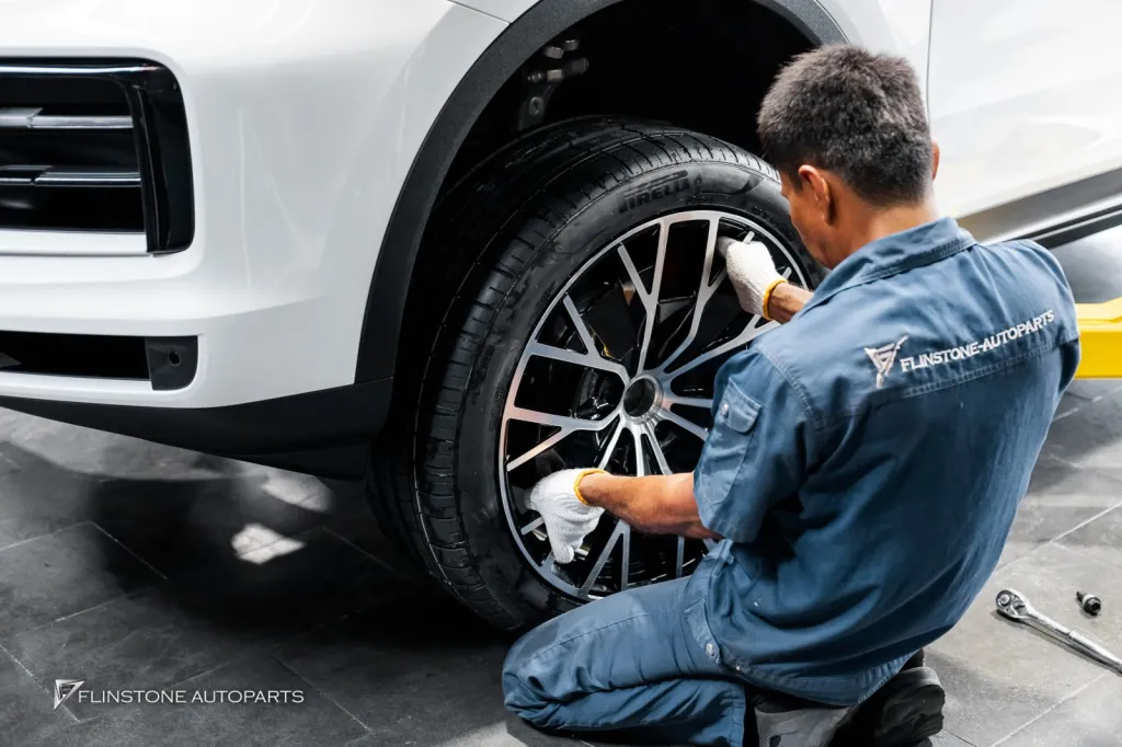 Porsche Cayenne ล้อ สปอยเลอร์