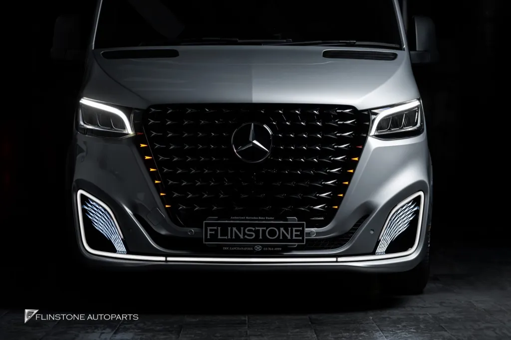 Mercedes Benz Sprinter กันชนหน้า กระจัง ล้อ Usus