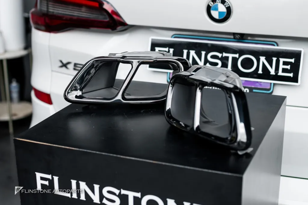 BMW X5 ปลายท่อ ดำเงา