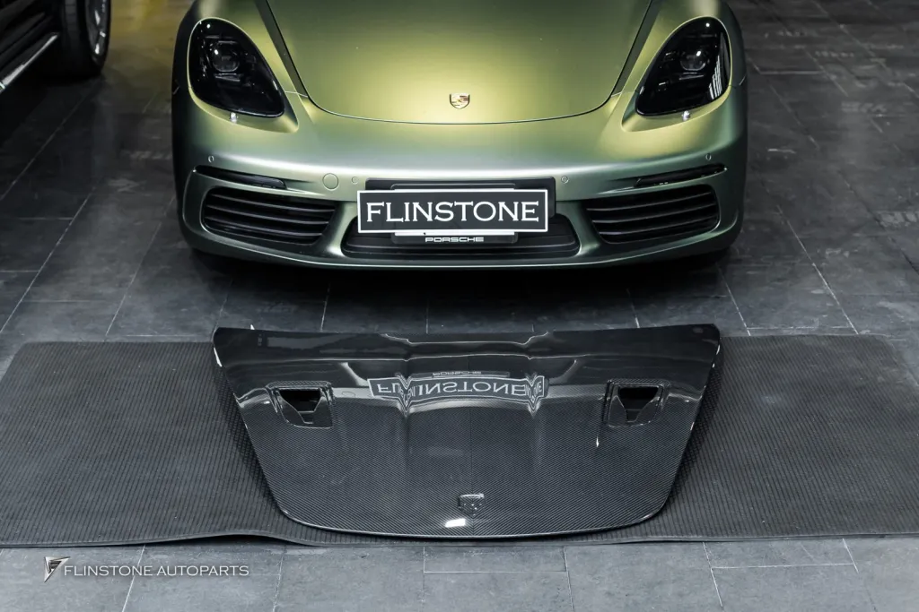 Porsche 718 ฝากระโปรงคาร์บอน